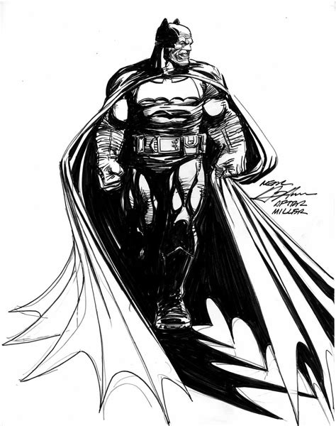 Pin by Brett Thomas on comic art | Frank miller, Frank miller art, Batman