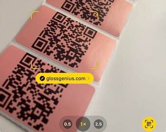 50 Custom QR Code Labels Packaging Business Stickers 5 - Etsy