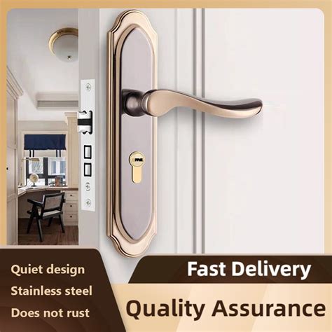 COD Modern Doors Entrance Door Mortise Lock & Handles - Stainless Steel ...