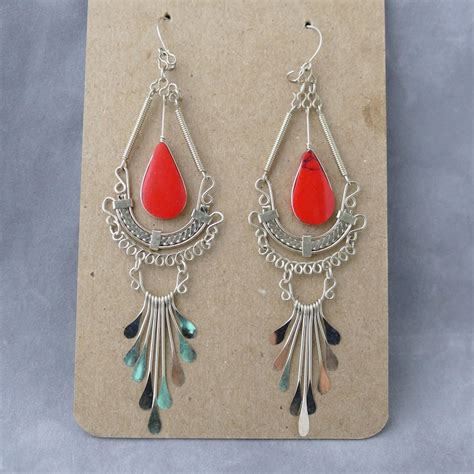 Peruvian Jewelry Peru Jewelry Peru Peruvian Earrings Jewelry - Etsy