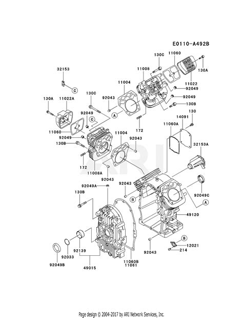 Kawasaki Small Engine Parts List