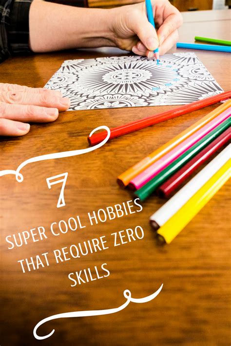 7 Super Cool Hobbies That Require Zero Skills | Ebates.com | Hobbies, Skills, Diy crafts