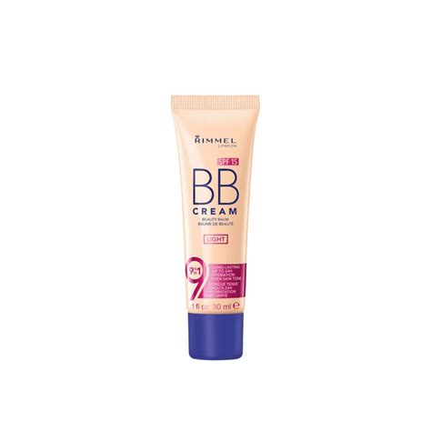 Buy Rimmel London BB Cream 9-in-1 Beauty Balm SPF15 Light 30ml (1.01fl ...