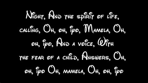 He Lives In You - Lion King 2 Simba's Pride Lyrics HD Chords - Chordify