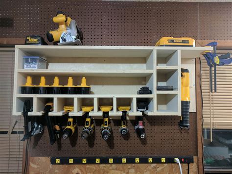 Power Tool Garage Storage | anacondaamazonisland.com