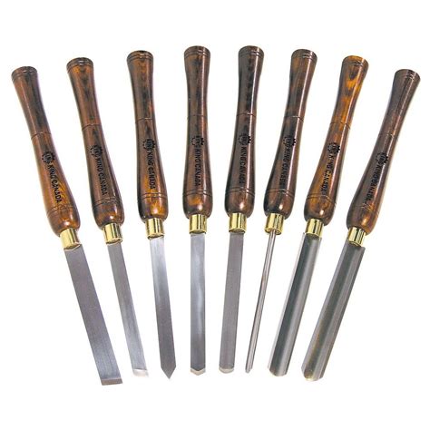 WOOD LATHE CHISEL SET KING Canada - Power Tools, Woodworking and Metalworking Machines by King ...