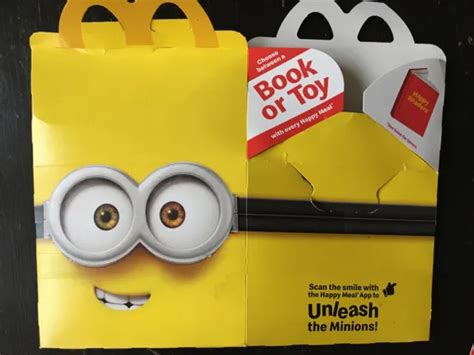 MCDONALDS HAPPY MEAL Empty Box Minions 2 The Rise Of Gru 2021 £3.00 - PicClick UK