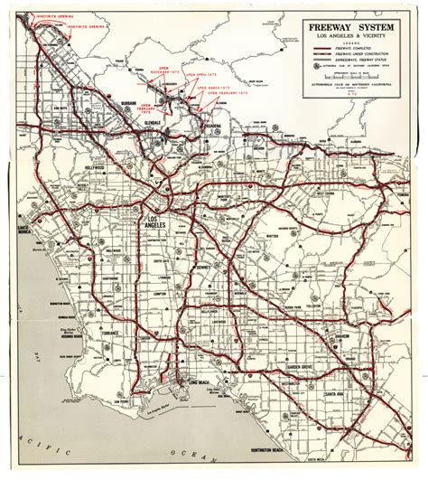 La Freeway Map System | Images and Photos finder