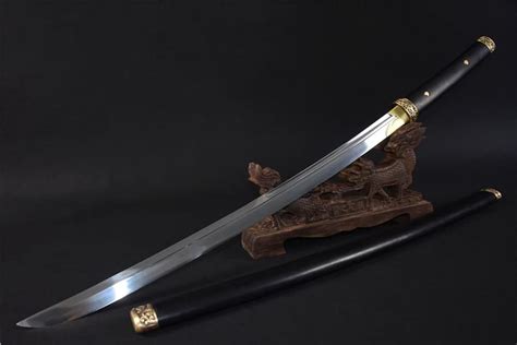 Tang dao sword,Handmade(High carbon steel blade,Brass fittings)Full tang | Sword, Dao sword ...