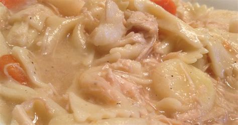 Pennsylvania Dutch-style Chicken Pot Pie (Quick version) Recipe by Dan ...