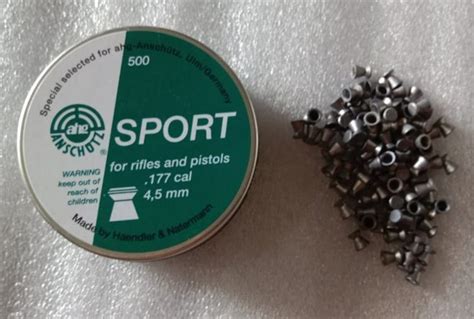 Black 500 Sport Air Gun Pellet, 4.5mm at Rs 450/tin in Meerut | ID: 2851288200330