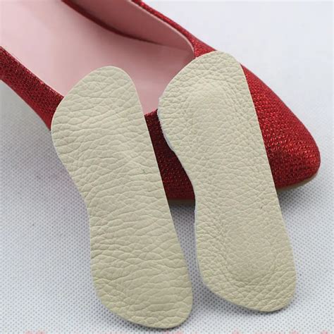 2 * Pair Women High Heel Shoe Pads Protection Brace Protector Calfskin Film Shield Sole Sticker ...