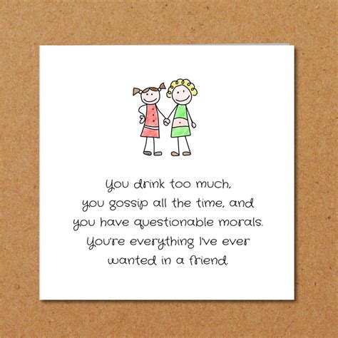 Funny Greeting Cards For Birthday | Birthday Card For Best Friend - Swizzoo