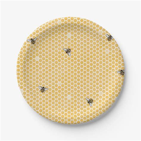 Bee Party Plates | Zazzle.com