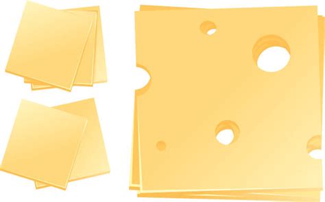 Cheddar Cheese Slices Illustrations, Royalty-Free Vector Graphics ...