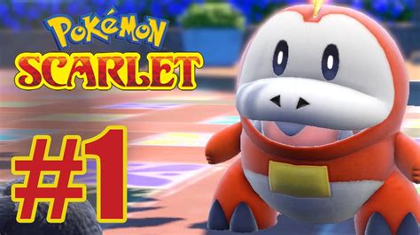 Pokemon Scarlet Gameplay Walkthrough Part 1 - First 90 Minutes - YouTube