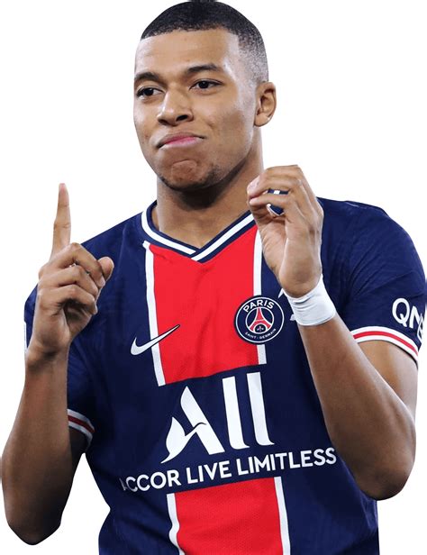 Kylian Mbappe Png Psg One Zero