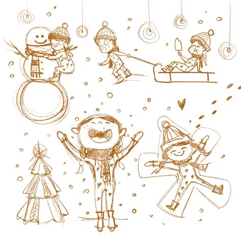 Christmas Characters on Behance