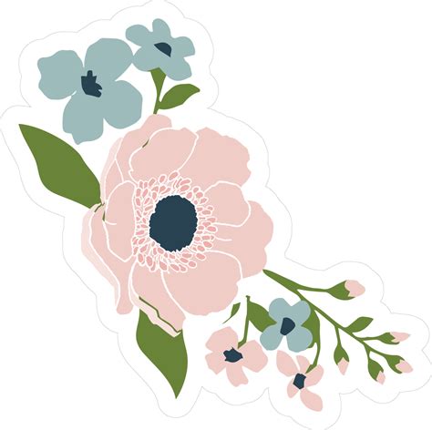 Wedding Flowers Print & Cut File - Snap Click Supply Co.