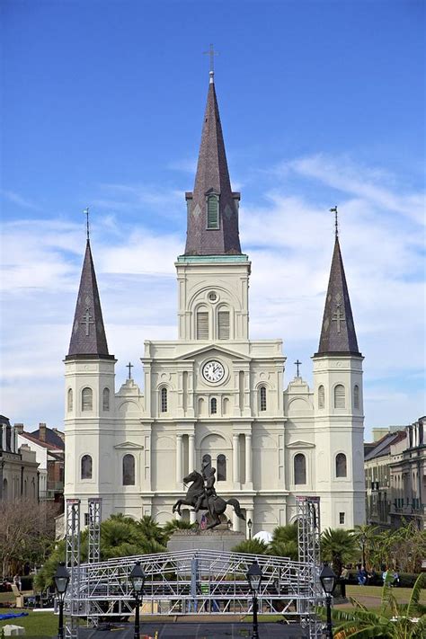 The St. Louis Cathedral New Orleans Photograph by R I