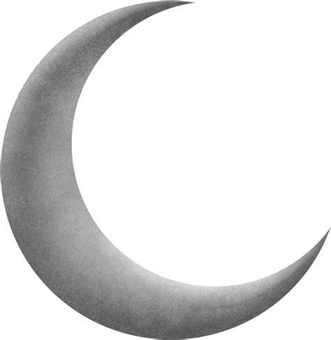 Crescent Moon Png - Crescent Moon Transparent Background Clipart - Full ...