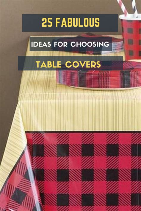 25 Fabulous Ideas For Choosing Table Covers To Beautify The Dining Table | Table covers, 25 ...