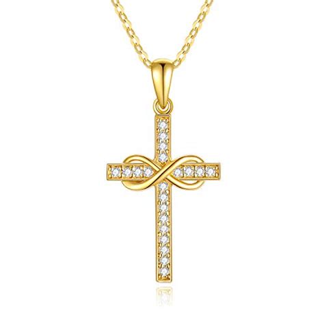 Best Infinity Cross Necklace Gold