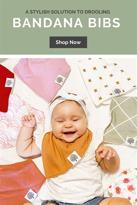 Parker Baby bandanas are a stylish solution to your teething baby's ...