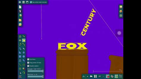 The 20th Century Fox Logo Destroyed #algodoo #logos #destroyed - YouTube