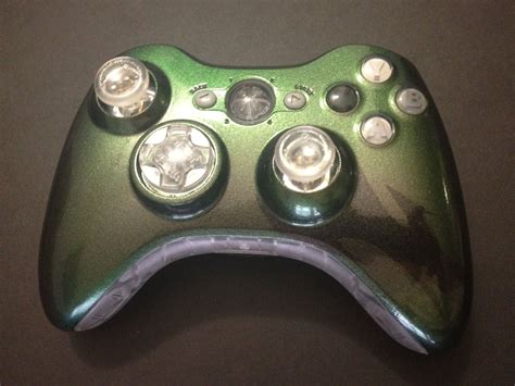 CUSTOM PAINTED XBOX 360 CONTROLLER. Made by my baby. :) | Painted xbox ...