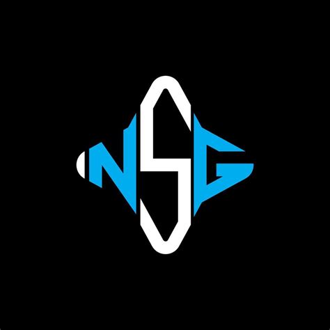 NSG letter logo creative design with vector graphic 8145334 Vector Art at Vecteezy