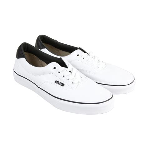 Vans - Vans Era 59 Mens White Canvas Lace Up Sneakers Shoes - Walmart ...