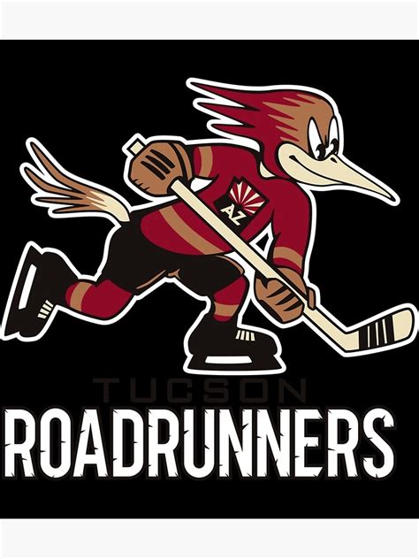 "Tucson Roadrunners Sticker" Poster for Sale by dianemiriami6 | Redbubble