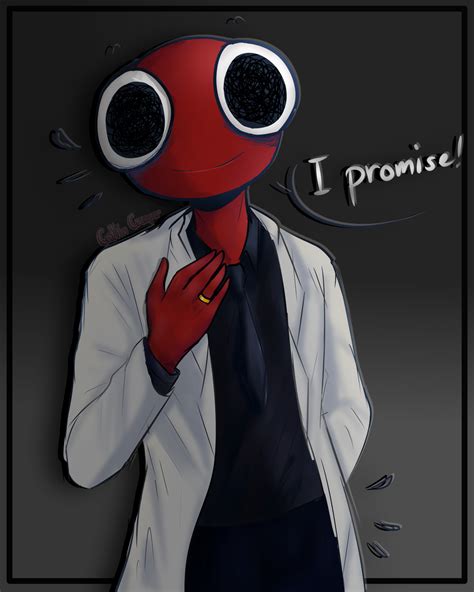 Red guy from The Rainbow Friends by Catlin-Creeper on DeviantArt