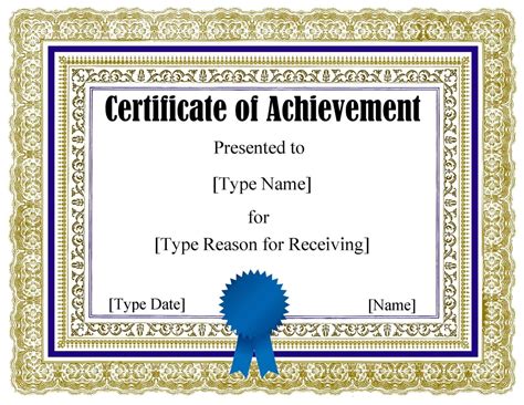 Powerpoint Certificate Template, Web This Award Certificate Template For Powerpoint Has Four ...