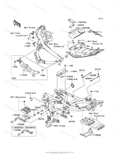 Kawasaki Ninja 650 Parts Diagram