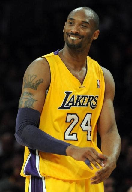 Kobe Bryant smiles during the first Laker pre-season game 2011.JPG