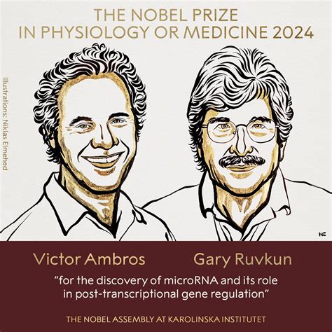 US Duo, Ambros, Ruvkun Win Nobel Prize In Medicine For microRNA ...