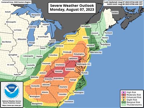 East Coast faces unusually dangerous thunderstorm threat Monday - The ...