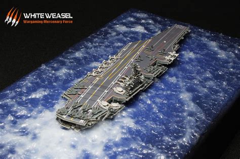 Nimitz Aircraft Carrier Diorama - White Weasel Studio