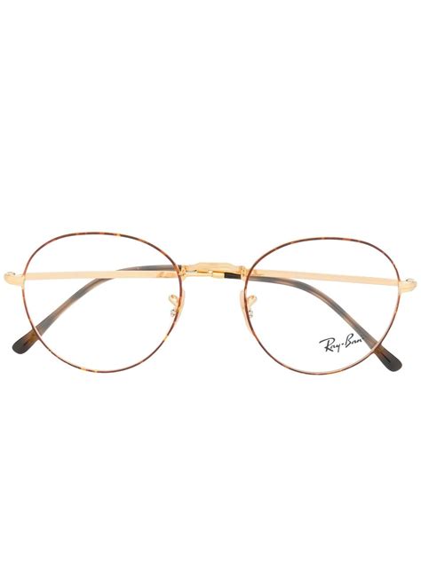 Ray-Ban Round Framed Glasses - Farfetch