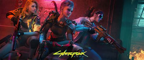 2560x1080 Cyberpunk 2077 Girl Team 2560x1080 Resolution Wallpaper, HD Games 4K Wallpapers ...