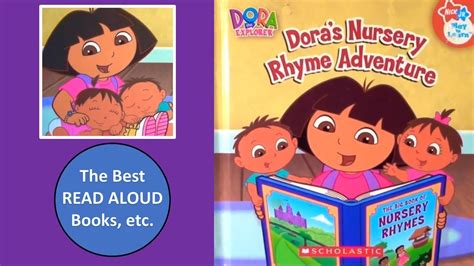 DORA'S NURSERY RHYME ADVENTURE Read Aloud, Dora the Explorer, Best Read ...