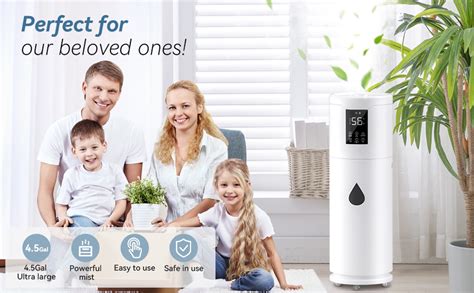 Amazon.com: 17L/4.5Gal Ultra Large Humidifiers for Bedroom 2000 sq ft ...