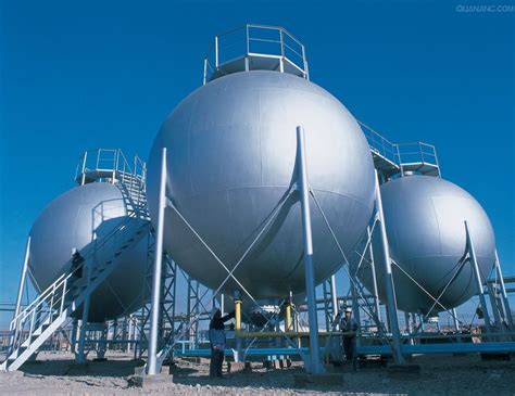 Triple Wall Stainless Steel Pressure Vessel Tank , Natural Gas Storage Tank