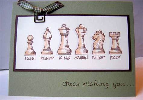 Chess Birthday Card by nancystamps - Cards and Paper Crafts at Splitcoaststampers | Birthday ...