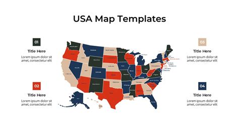 Editable Us Map Template