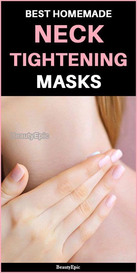 Best Homemade Neck Tightening Mask Recipes You Should Try | Neck tightening, Neck wrinkles ...