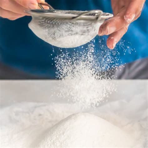 How to Sift Flour - Culinary Hill