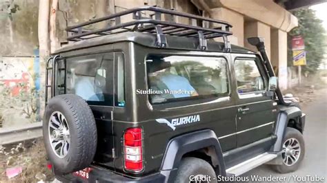 Force Gurkha Production Version With Accessories - New Interiors Spied